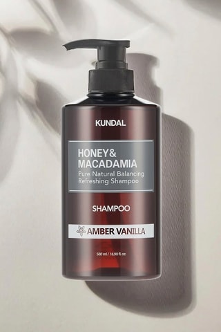 3 Shampoos nature Honing & Macadamia Amber Vanille - 3 x 100 ml