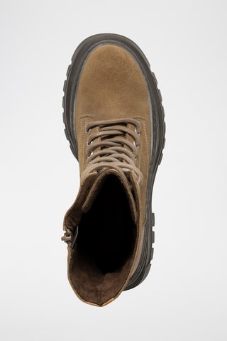 Leren Enkellaarzen Coast - Taupe