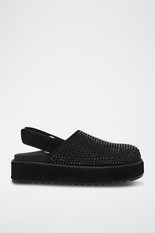 Platform Clogs Mellow - Zwart