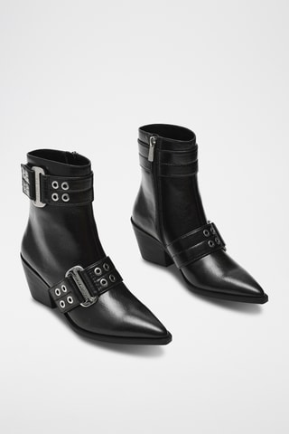 Enkellaarzen Splurge - Zwart