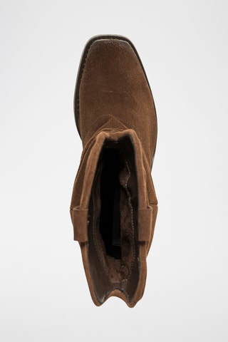 Nubuck Enkellaarzen Qiana - Bruin