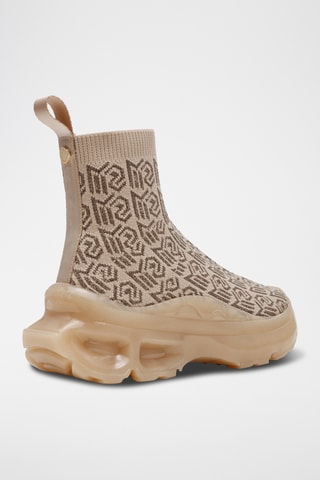 Hoge Platform Sneakers Flyby - Beige