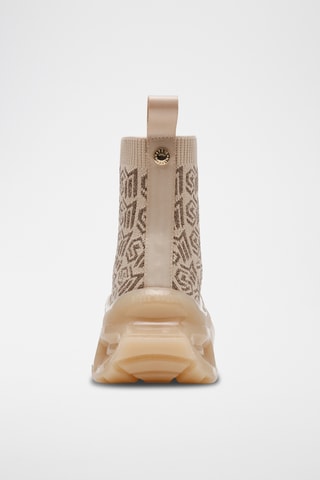 Hoge Platform Sneakers Flyby - Beige