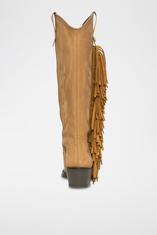Leren Laarzen Wessel - Beige