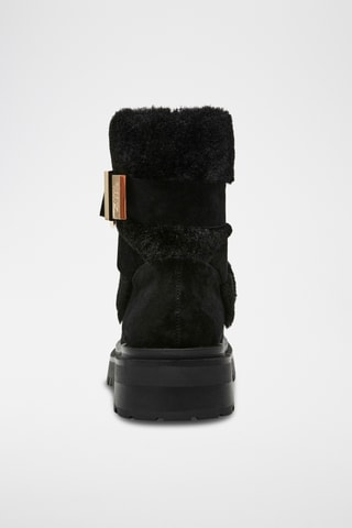 Nubuck Enkellaarzen Lodge - Zwart