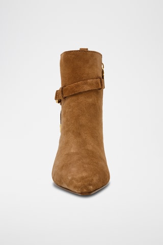 Nubuck Enkellaarzen Roller - Camel