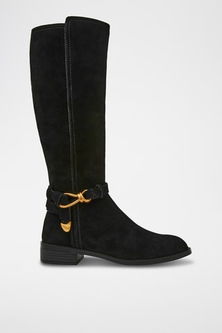 Nubuck Lieslaarzen Xtreme - Zwart