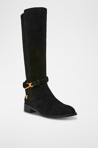 Nubuck Lieslaarzen Xtreme - Zwart