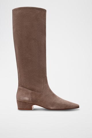 Nubuck Laarzen Dantelle - Taupe