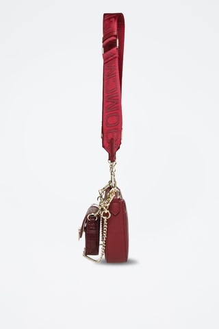Schoudertas en Clutch Naim - Bordeauxrood