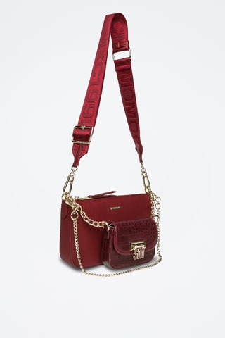 Schoudertas en Clutch Naim - Bordeauxrood
