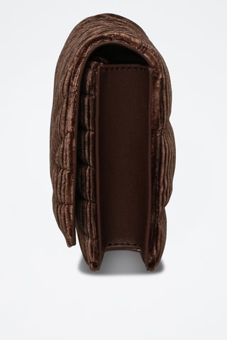 Velours Handtas Voler - Bruin