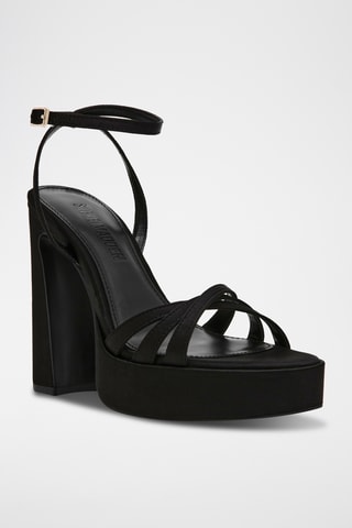 Sandalen met Hak Fleet - Zwart