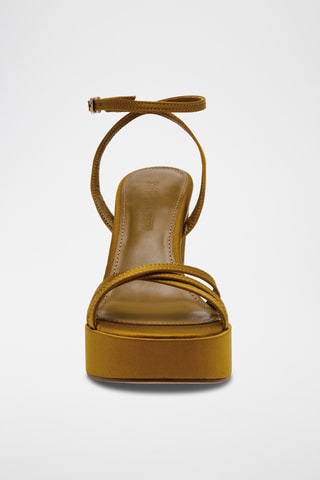 Sandalen met Hak Fleet - Olijfgroen