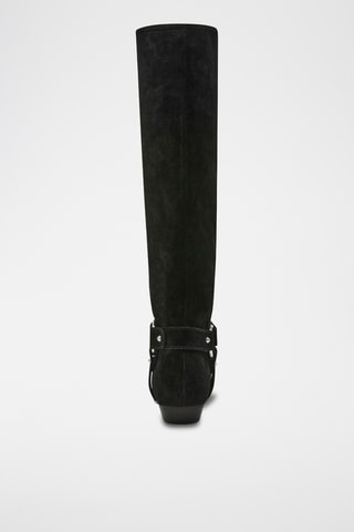 Nubuck Laarzen Krosby - Zwart