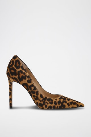 Leren Pumps - Beige en bruin