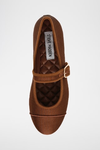 Velours Mary Janes Dory - Bruin