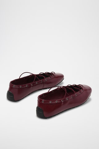 Mary Janes Pointe - Bordeauxrood