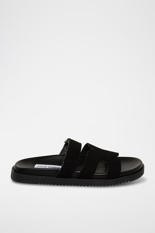 Nubuck Muiltjes Missile-E - Zwart