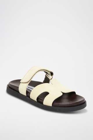 Nubuck Muiltjes Missile-E - Geel