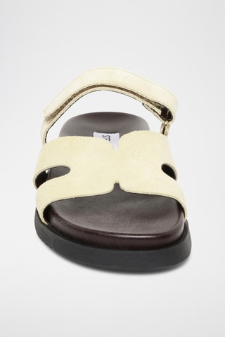 Nubuck Muiltjes Missile-E - Geel