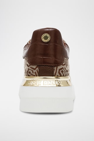Platform Sneakers Glider 2 - Bruin en Beige