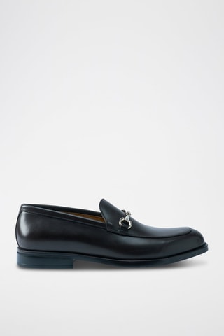 Mocassins em couro - Castanho - Castanho-escuro