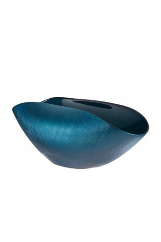 Centro de mesa Burano - 38 x 11 cm - Azul oscuro