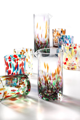 6 vasos Banderoles - 30 cl