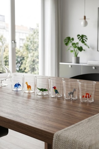 6 vasos de vidrio de borosilicato Savan Family - 30 cl