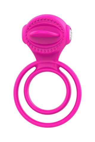 Vibrerende Cockring Fuchsia