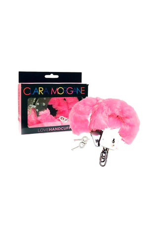 Handboeien Roze en Zilverkleurig