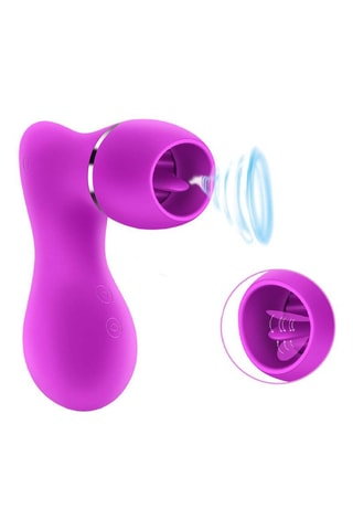 Waterproof Clitorisstimulator - Paars