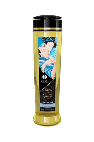 Olio da massaggio afrodisiaco - Emozione al cocco - 240 ml 