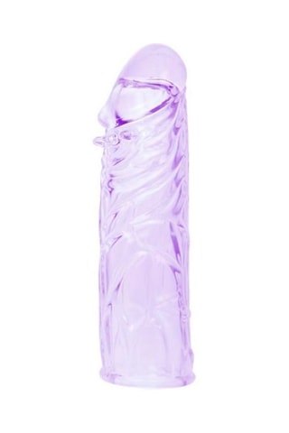 Vergrotende Penissleeve Paars - 13 cm