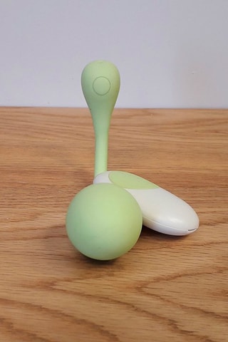Silicone Vibrerend Eitje met Afstandbediening  Appelgroen