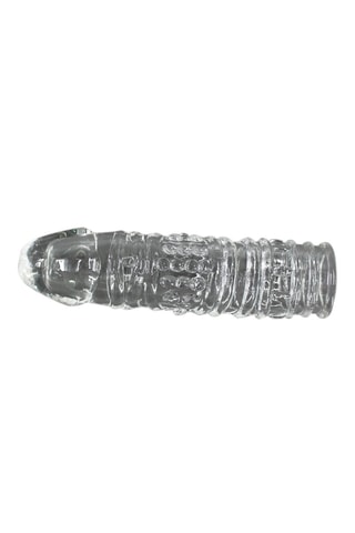 Vergrotende Peniskoker Transparant - 16 cm