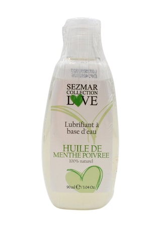 Glijmiddel op Waterbasis Pepermunt - 90 ml