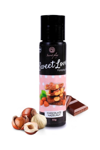 Gel comestible Chocolat noisette - 60 ml