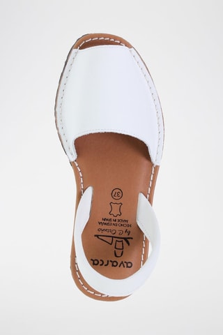 Leren Avarca Sandalen Blusandal - 