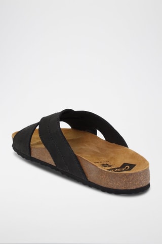 Leren Muiltjes Blusandal - 