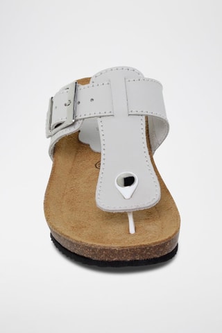 Mules en cuir  Blusandal - Blanc