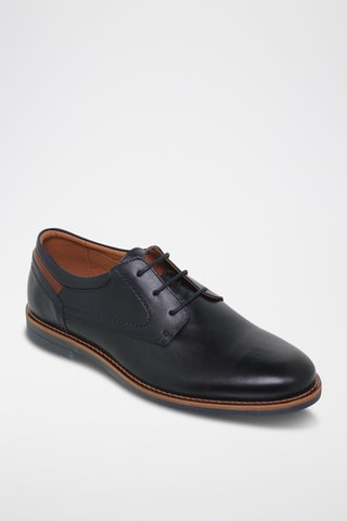 Leren Derby’s - Zwart
