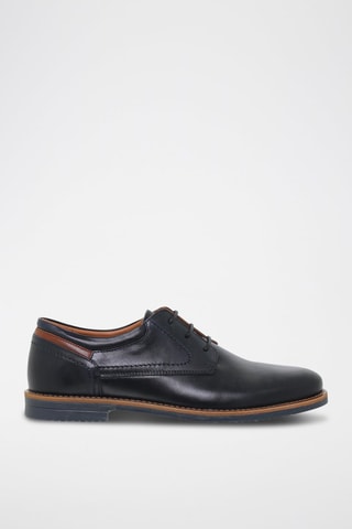 Leren Derby’s - Zwart