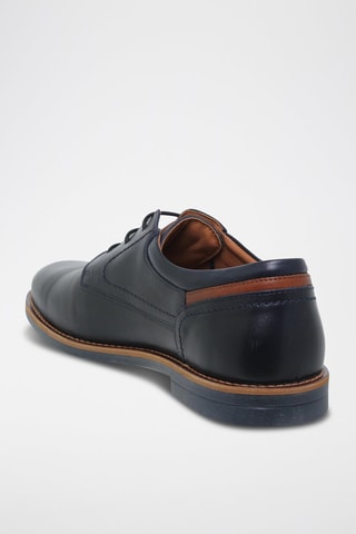 Leren Derby’s - Zwart
