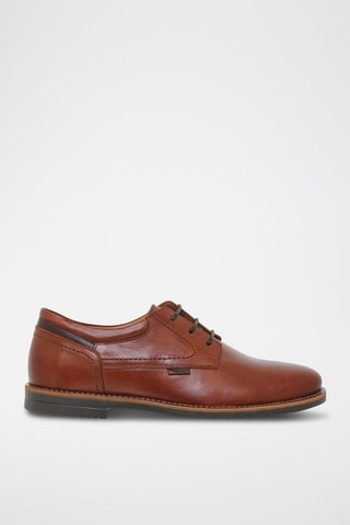 Leren Derby’s - Bruin