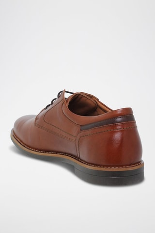 Leren Derby’s - Bruin
