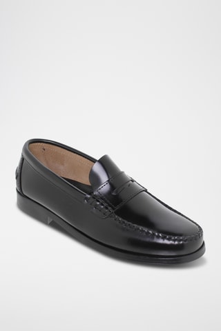 Leren Mocassins - Zwart