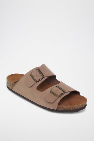 Leren Muiltjes Blusandal - 