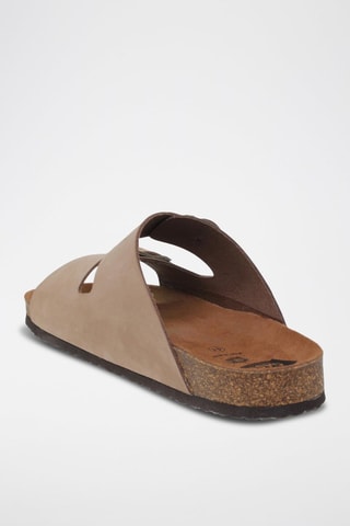 Leren Muiltjes Blusandal - 